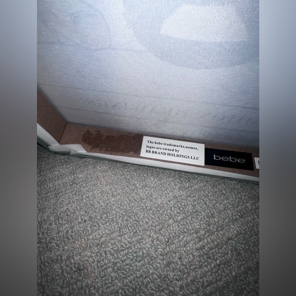 Bebe shoe luxury canvas decor hanging - Picture 11 of 16